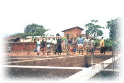 The school foundations have been laid!